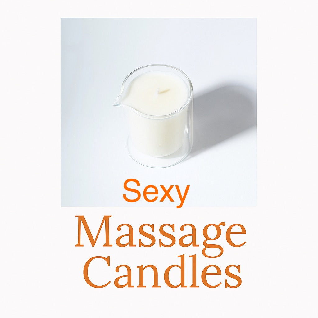 Sexy massage candle
